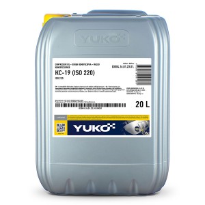 Масло компрессорное КС-19 (20л.) ISO 220 (YUKOIL)