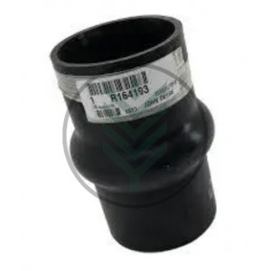 Патрубок радиатора соединительный (R98412) 76,2х142х76,2 мм, JD8400/8520