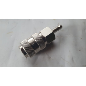 З'єднувач пневматичний d6 ялинка-куплунг прямий 