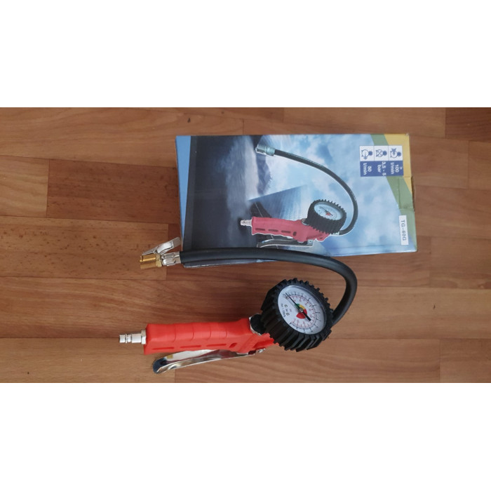 Пістолет для підкачування коліс з манометром PROFESSIONAL  (AIRKRAFT)