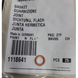 Ущільнення обрасунки форсунки, Case/CNH/Dieci