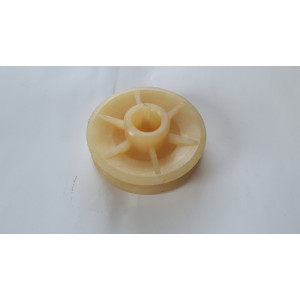 Шкив пластмассовый бункера протравителя верхний (Dнар=65мм, dвн=15мм, шпонка) ПК-20