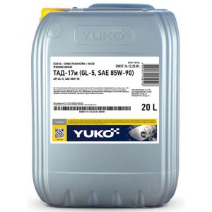 Олива трансмісійна (кпп,міст) ТАД-17і SAE 85W90, API GL-5 (20л.) (YUKOIL)