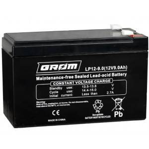 Акумулятор LP12-9,0Ah (12V9Ah) cвинцево-кислотний Grom AGM (Герм) Акумулятор LP12-9,0Ah (12V9Ah) cвинцево-кислотний Grom AGM (Герм)