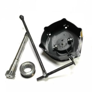 Крышка диафрагмы в сборе с валом и рычагом (Блокировка механическая) МТЗ (пр-во Украина)