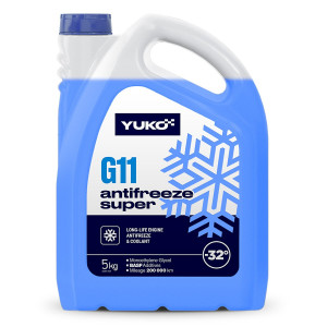 Рідина охолоджуюча ANTIFREEZE -32 Super G11 (синій) (5кг.) (YUKOIL)