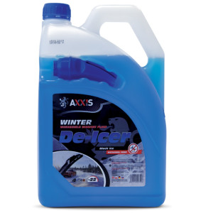 Омивач скла зимовий -22 Black ice (каністра з лейк.) 4л носик (AXXIS)