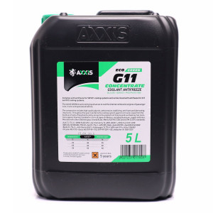 Жидкость охлаждающая (концентрат антифриза) ECO-80C GREEN G11 (5л) (зеленый) (AXXIS)
