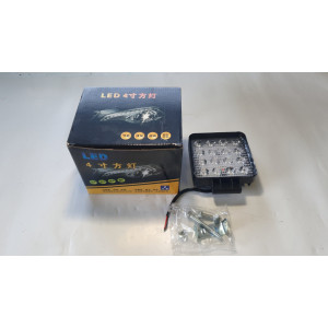 Фара рабочая, LED 48W/60 (16x3W/широкий луч, квадратный корпус) (пр-во NeuMaster) Фара рабочая, LED 48W/60 (16x3W/широкий луч, квадратный корпус) (пр-во NeuMaster)