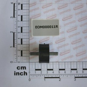 Віброізолятор (сайлентблок) (G014.034) (30х15мм, 2 шпильки M6х15мм) (вир-во Gaspardo)