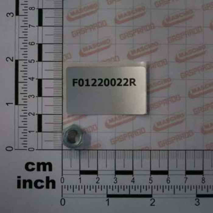 Гайка М8х1.25 самоконтр. ZN (вир-во Gaspardo)
