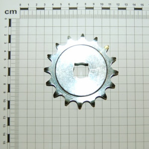 Зірочка (4-гран.16х16) (Z=16 , t=15.875/10B-1) приводу колеса MTR (вир-во Gaspardo)