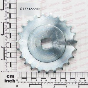 Зірочка (4-гран.20х20) (Z=23 , t=15.875/10B-1) (вир-во Gaspardo)