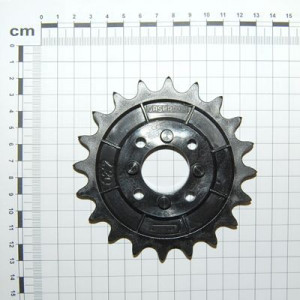 Звездочка редуктора (пластик.) (Z=20 , t=15.875/10B-1) (пр-во Gaspardo)