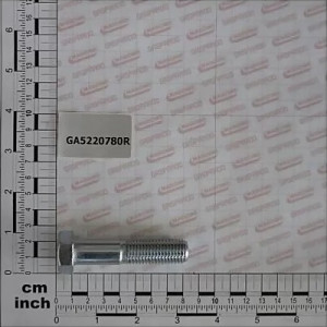 Болт М16х2х70 (ліве різьблення) ZN (8.8) (вир-во Gaspardo)