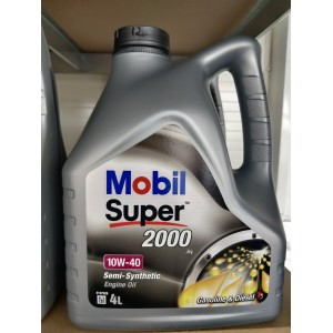 Олива моторна MOBIL SUPER 2000 X1 10W40 (4л.)