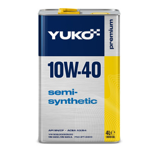 Олива моторна SEMISYNTHETIC 10W-40 API SN/CF , ACEA  A3, B4 (4л.) (YUKOIL)