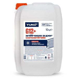 Рідина охолоджуюча ANTIFREEZE CONCENTRATE Super G12+ (червоний) (10кг.) (YUKOIL)