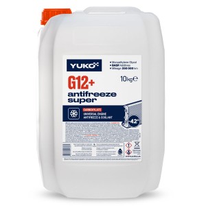 Рідина охолоджуюча ANTIFREEZE -40 Super G12+ (червоний) (10кг.) (YUKOIL)