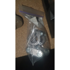 Клеми АКБ 2шт (+/-) свинець вантажні посилені під планку (SILA)