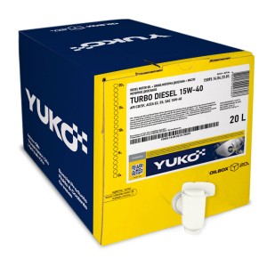 Олива моторна TURBO DIESEL 15W40 API CD/SF, ACEA E2 (20л.) мінерал. (Oilbox) (YUKOIL)