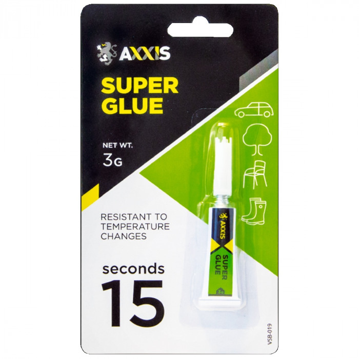 Супер клей Super Glue 3гр. (AXXIS)