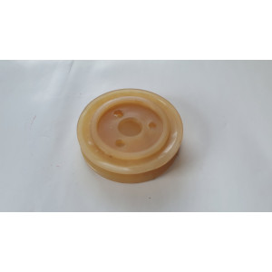 Шкив пластмассовый двигателя бункера протравителя (Dнар=71мм, dвн=15мм, под 3отв.) ПК-20