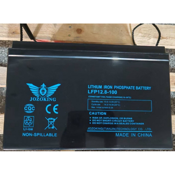 Аккумулятор LITHIUM (LiFePo4) 12V 100Ah (330х171х220) (JOZOKING)